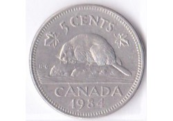 Canada 5 Cents 1984 Zf