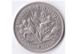 Canada Dollar 1870 / 1970 Zf+