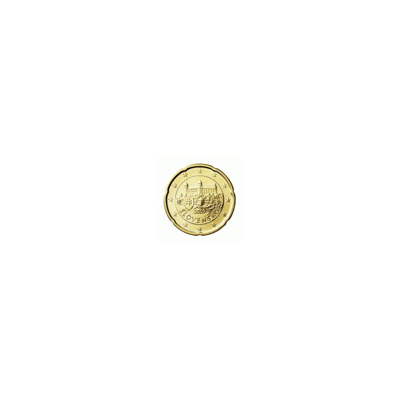 20 Cent Slowakije 2009 UNC