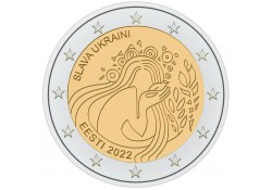 2 Euro Estland 2022 'Slava...