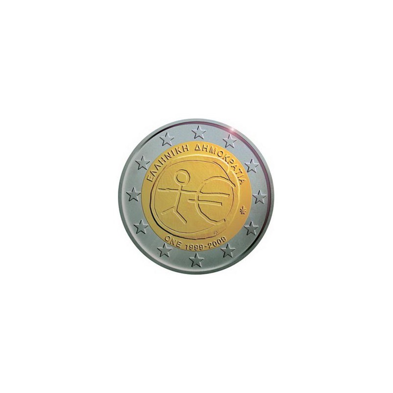2 Euro Griekenland 2009  Emu UNC