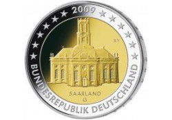 2 Euro Duitsland 2009 D Saarland UNC