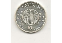 10 Euro Duitsland 2005J Albert Einstein Unc