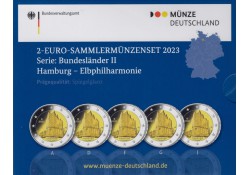 2 Euro Duitsland 2023 ADFG...