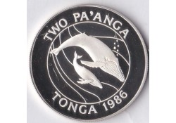 Tonga 1986  2 Pa'anga Wild...