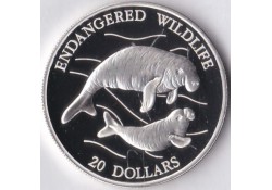 Tuvalu 1994 20 Dollar 'Wild...