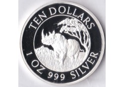 Zimbabwe 1996 10 Dollar...