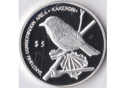 Cook Islands 1999 5 Dollar...