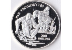 Tanzania 1999 200 Shilling...