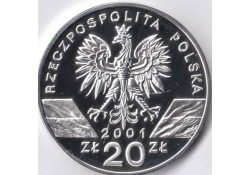 Polen 2001 20 Zloty 'Wild...