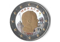 2 Euro Monaco 2012 Gekleurd