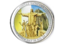 2 Euro Vaticaan Rio de Janeiro