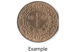 1 Cent Suriname 1962 Zf