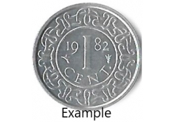 1 Cent Suriname 1982 Zf +
