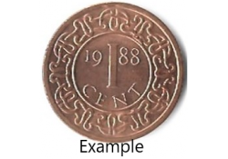 1 Cent Suriname 1988 Pr