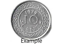 Suriname 10 Cent 1979 Zf