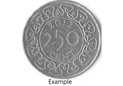 Suriname 250 Cents 2012 Pr