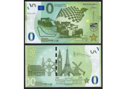 0 Euro biljet Thjechische...