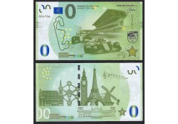 0 Euro biljet Tjechische...