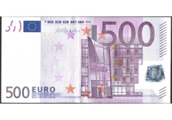 500 Euro Biljet met...