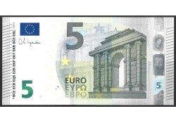 5 Euro Biljet met...