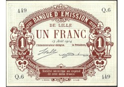 Frankrijk 1914 Banque...