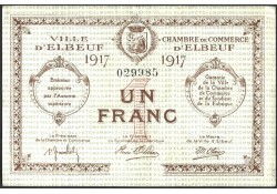 Frankrijk 1917 Chambre de...