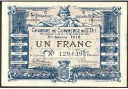 Frankrijk 1916 Chambre de...