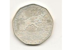 5 Euro Oostenrijk 2004, EU Erweiterung
