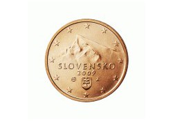 2 Cent Slowakije 2021 UNC