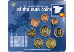 Bu set Spanje 2001 First Official issue