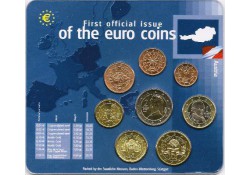 Bu set Oostenrijk  2002 First Official issue