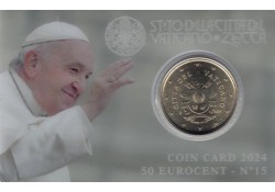 Vaticaan 2024 50 Cent in...