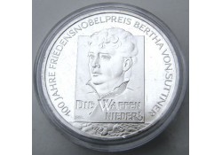 10 Euro Duitsland 2005F Bertha von Suttner Proof