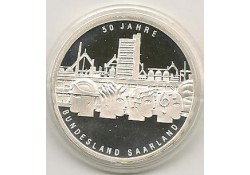 10 Euro Duitsland 2007 G Bundesland Saarland Proof