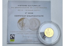 Luxemburg 2016 10 Euro...