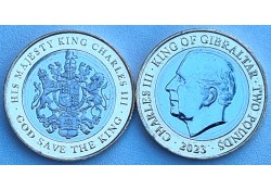 Gibraltar 2023 2 Pounds Unc...