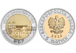 Polen 2024 5 Zloty...