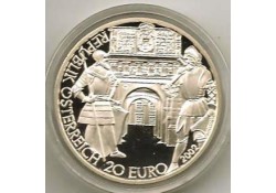 20 Euro Oostenrijk 2002 Ferdinand I Proof