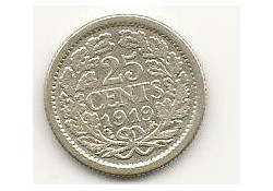25 Cent 1919 Zf