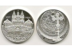 10 Euro Oostenrijk 2007, Das Melker Kreuz Proof