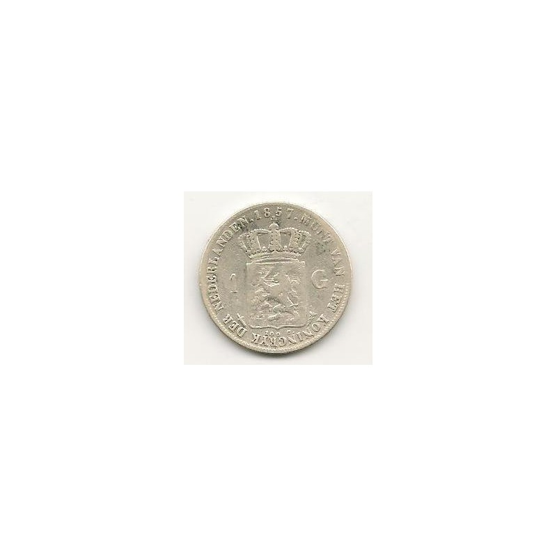1 Gulden 1857 Zf