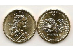 Km ??? USA 1 dollar 2010 P Great Law of Peace