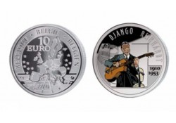 België 2010 10 Euro Django Reinhardt