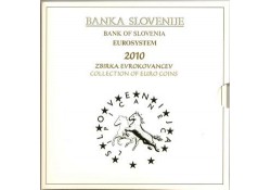 Bu set SLovenië 2010 Met de 2 & 3 euromunt.