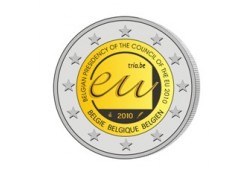 2 Euro België 2010  Raad van Europese Unie UNC