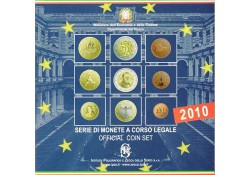 Bu set Italië 2010 met de 2 Euromunt comm.