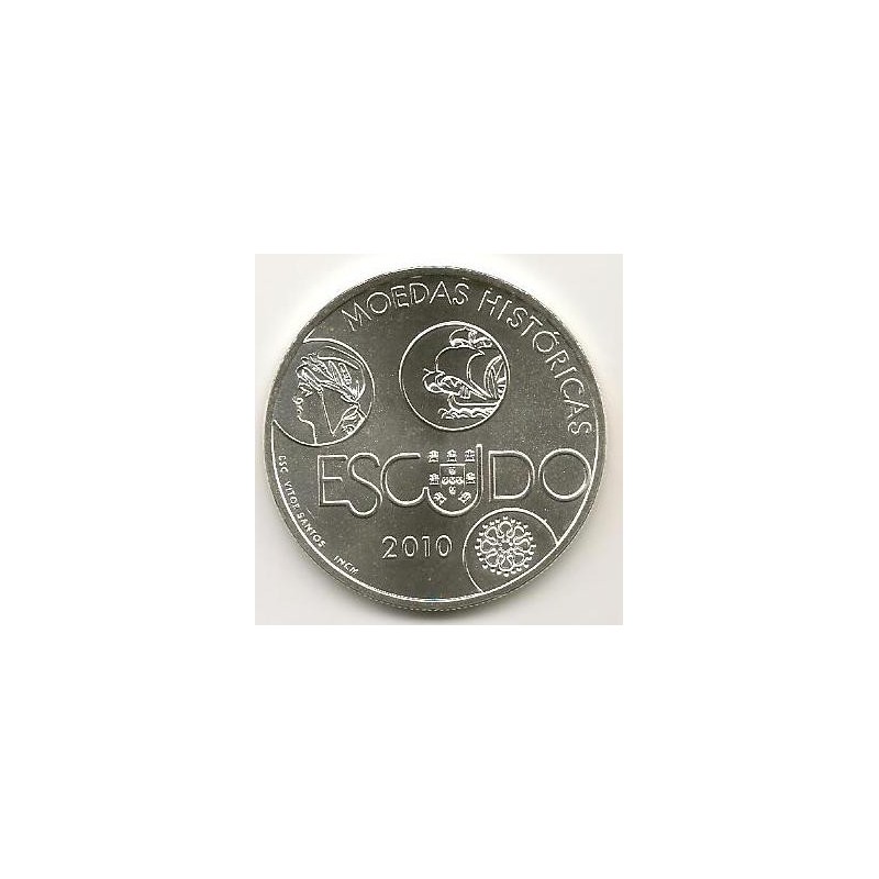 Portugal 2010 10 Euro zilver Moedas Historicas
