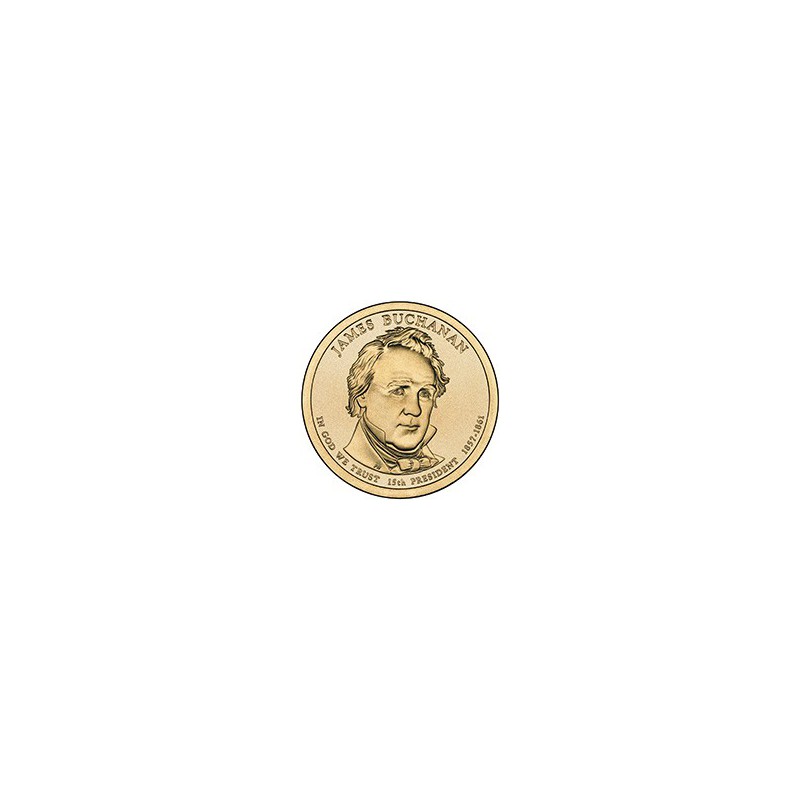 KM ??? U.S.A. 15th President Dollar 2010 D James Buchanan