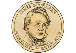 KM ??? U.S.A. 15th President Dollar 2010 P James Buchanan
